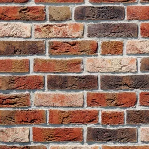 Caramida klinker dykbrand Braunweiss flamisch bunt