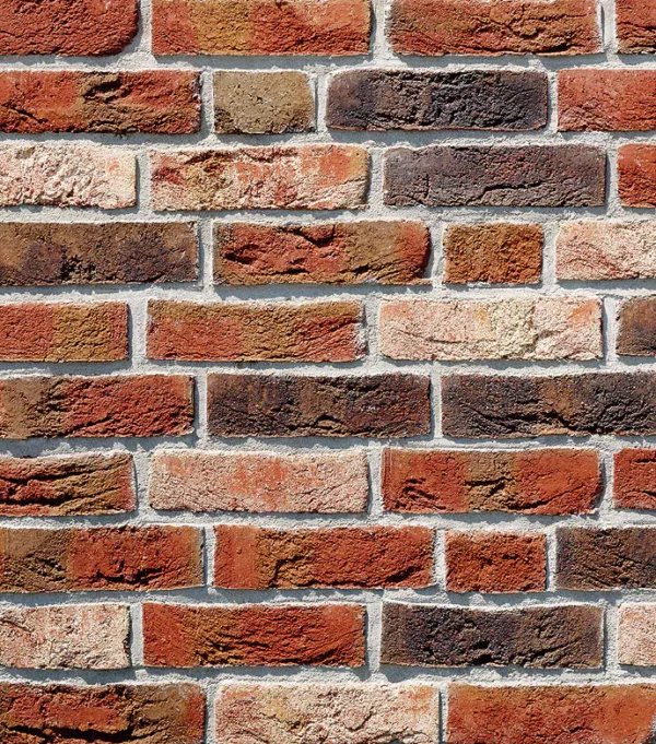 Caramida klinker dykbrand Braunweiss flamisch bunt