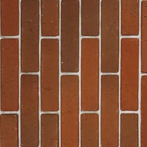 Pavaj Klinker Roben SEMPIONE riegel rot-buntgeflammt, gefast