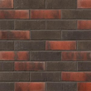 Plăcile klinker Roeben Marseille schwarz-rot, carbon