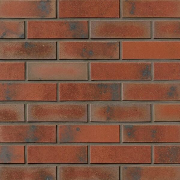 Plăcile klinker Roeben Westerwald bunt, carbon